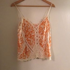 Floral tank urban outfitters